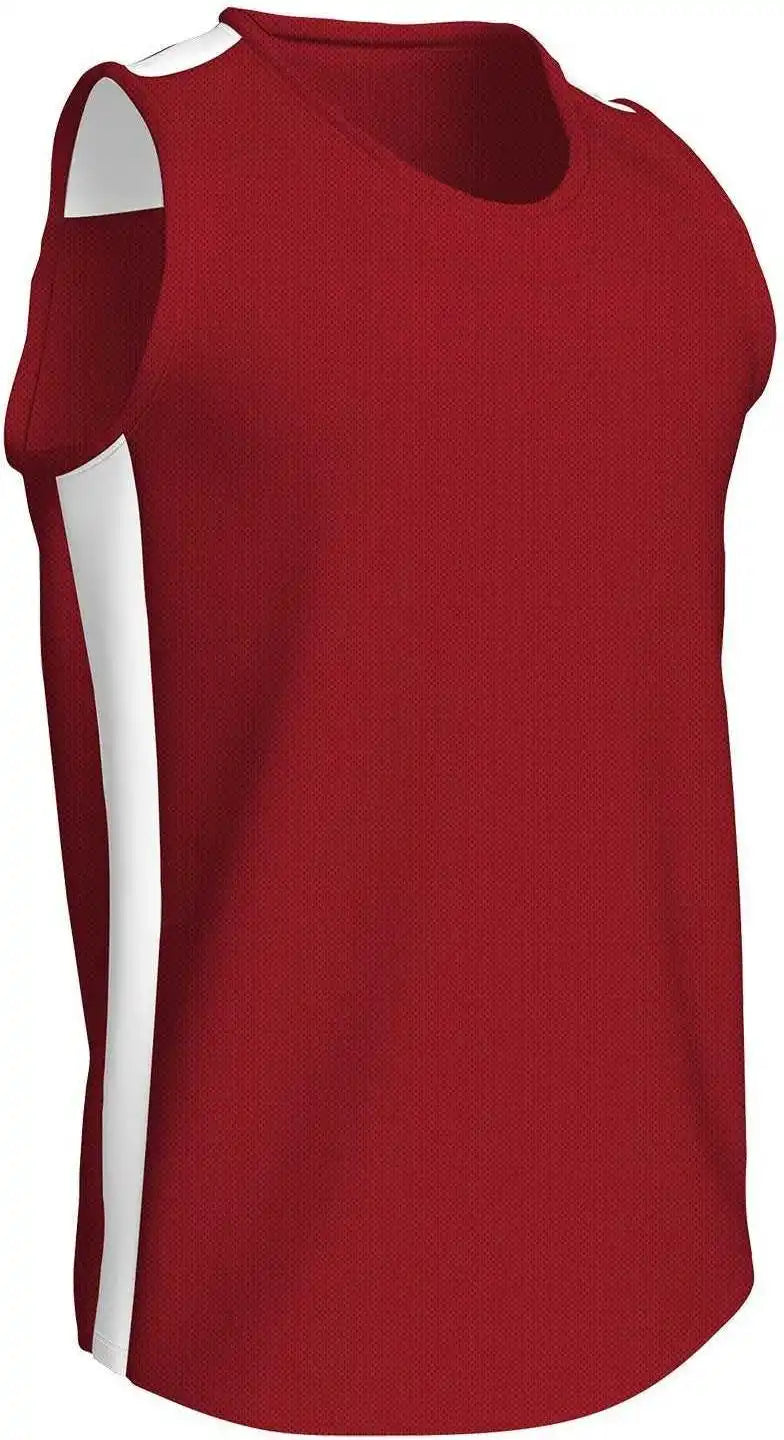 Champro Tfj01 Miler Track Jersey Scarlet White