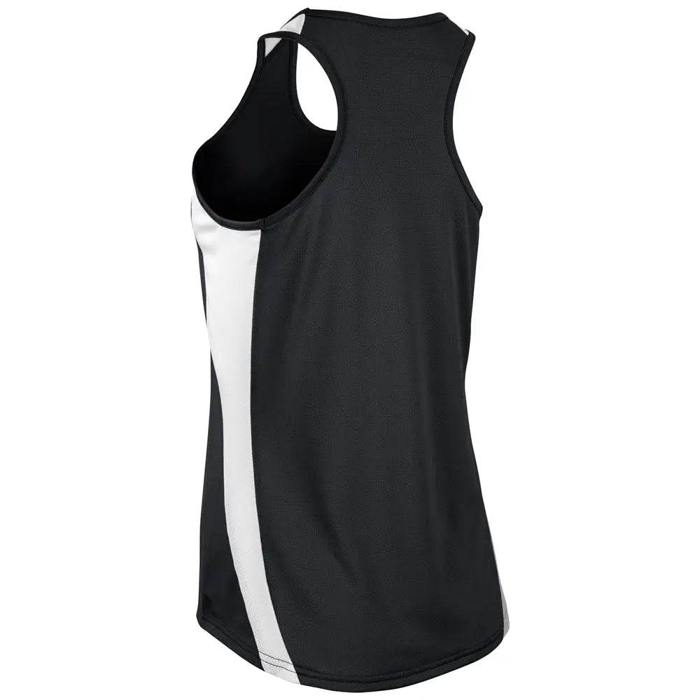 Champro Trkj4 Speed Singlet - Black White - Adult Xs