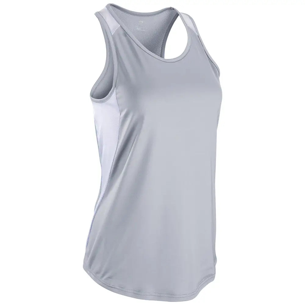 Champro Trkj4 Speed Singlet - Silver White - Adult Xs