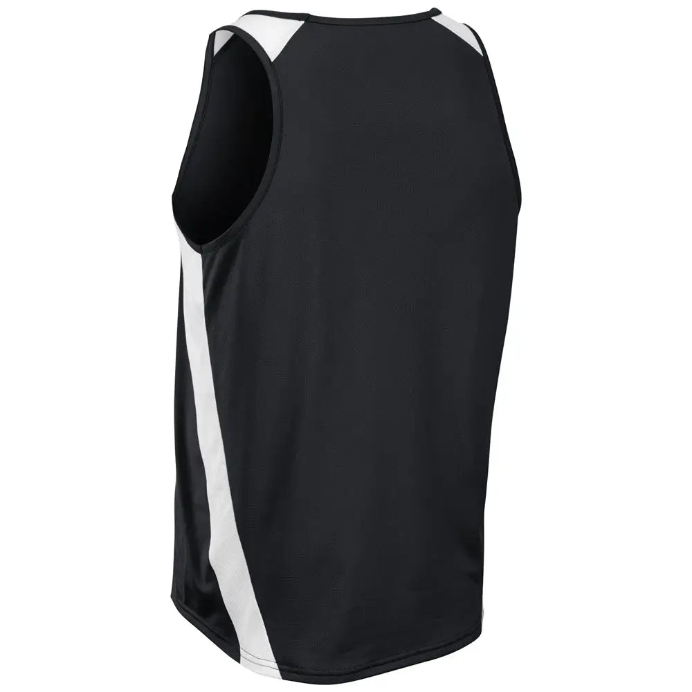 Champro Trkj5 Speed Singlet - Black White - Adult s