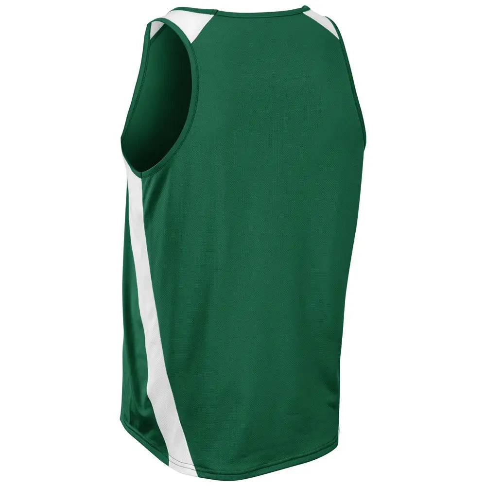 Champro Trkj5 Speed Singlet - Forest Green White - Adult s