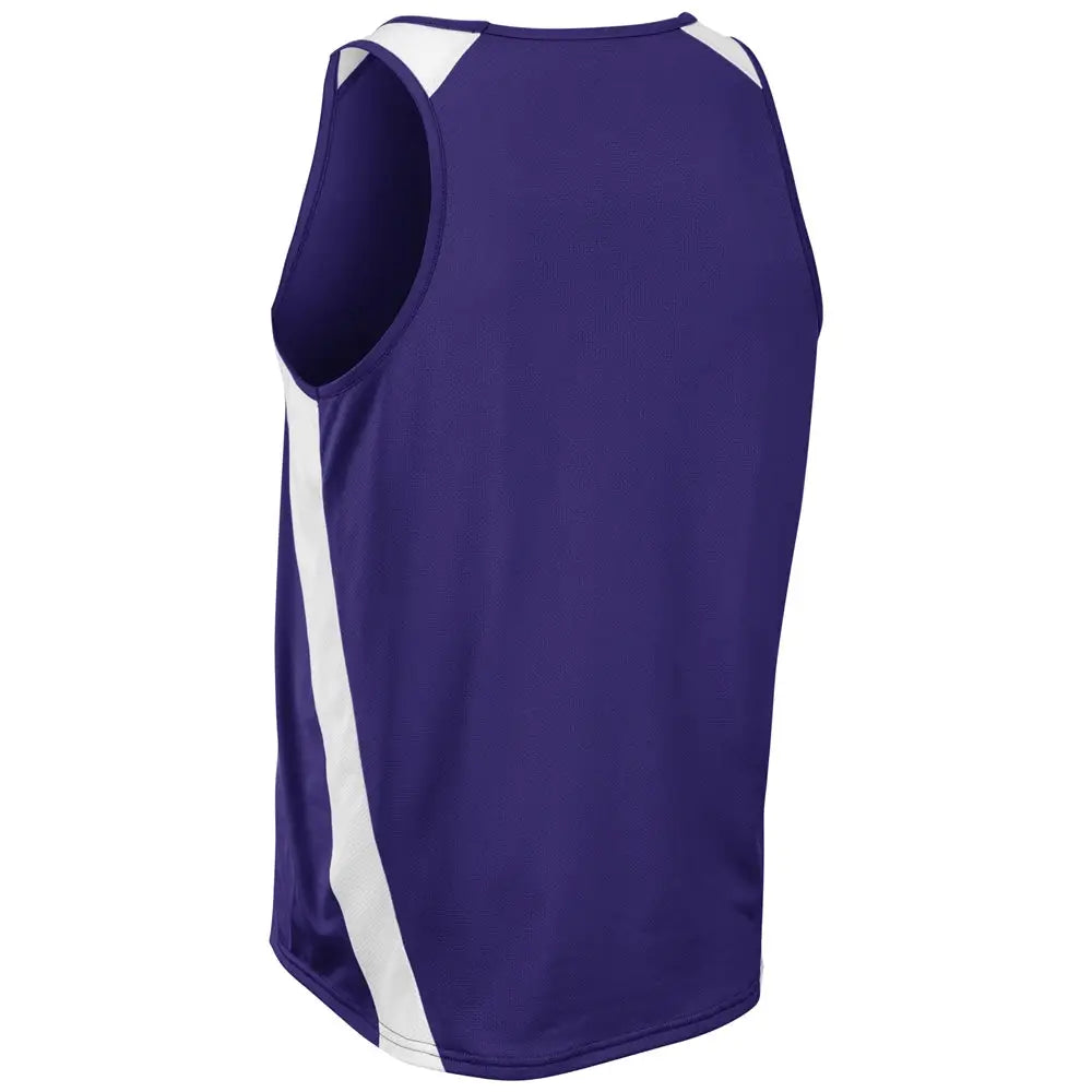 Champro Trkj5 Speed Singlet - Purple White - Adult s