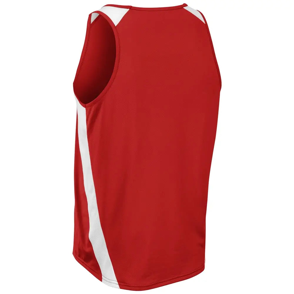 Champro Trkj5 Speed Singlet - Scarlet White
