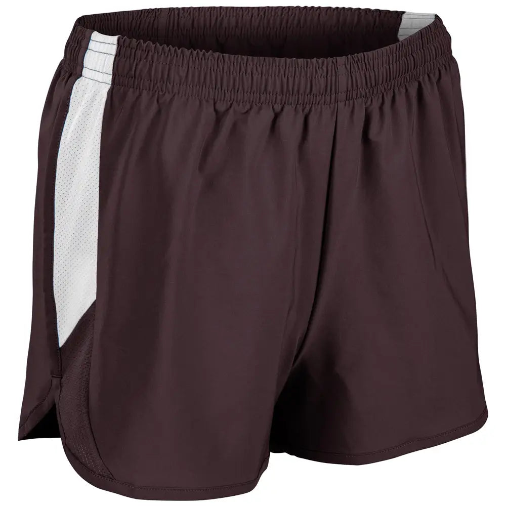 Champro Trks5 Speed Woven Short - Maroon - Adult s