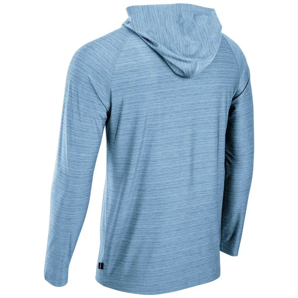 Champro Uv01 Striker Long Sleeve Hoodie - Heather Light Blue