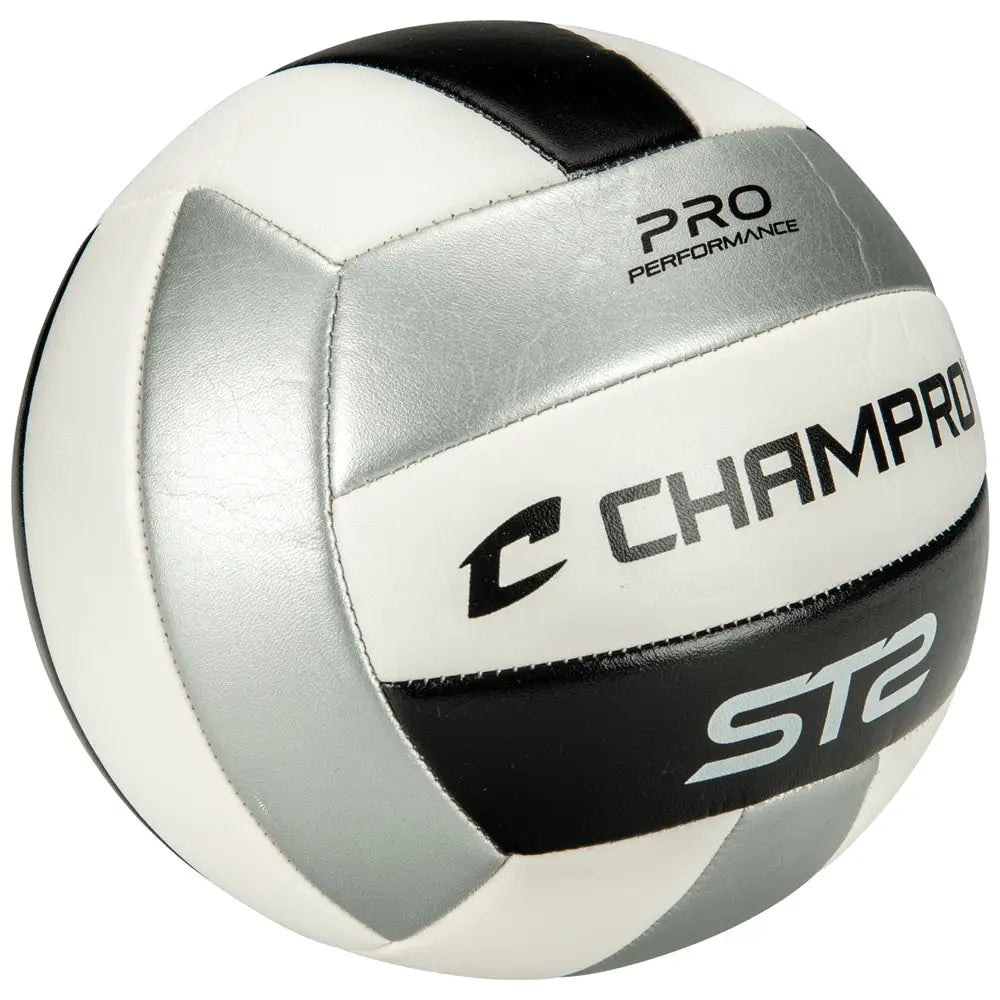 Champro Vbst2 Indoor/outdoor Volleyball - Black Grey