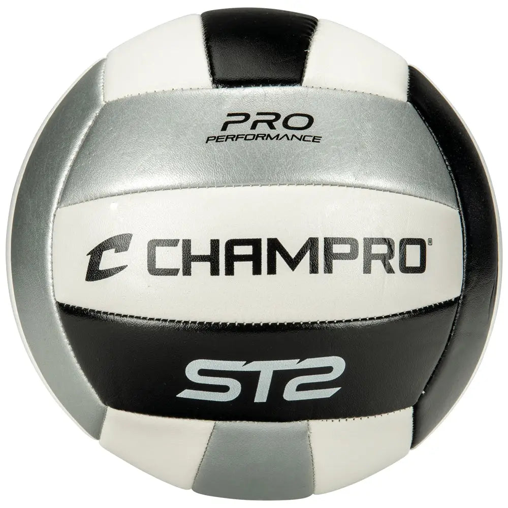 Champro Vbst2 Indoor/outdoor Volleyball - Black Grey
