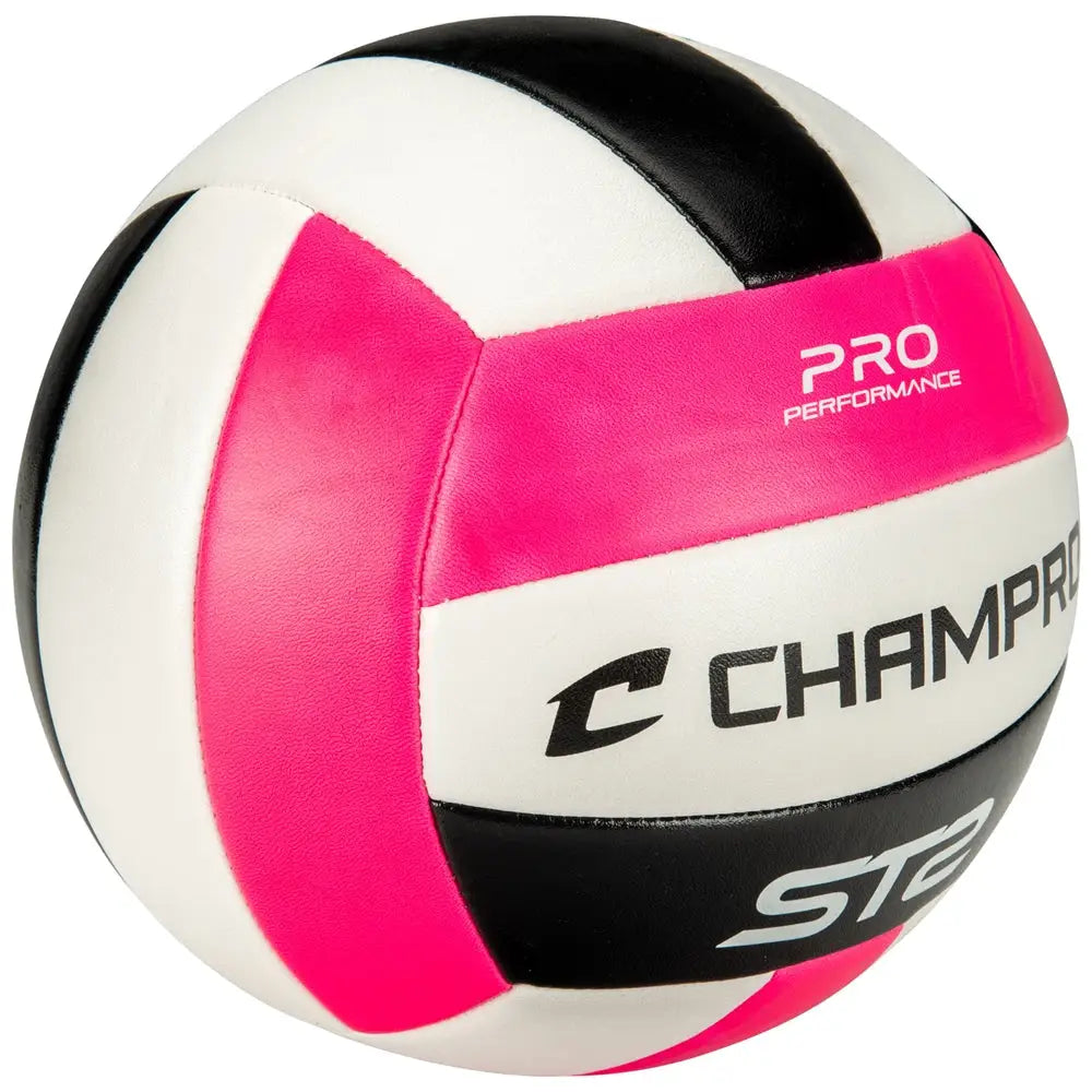 Champro Vbst2 Indoor/outdoor Volleyball - Black Pink