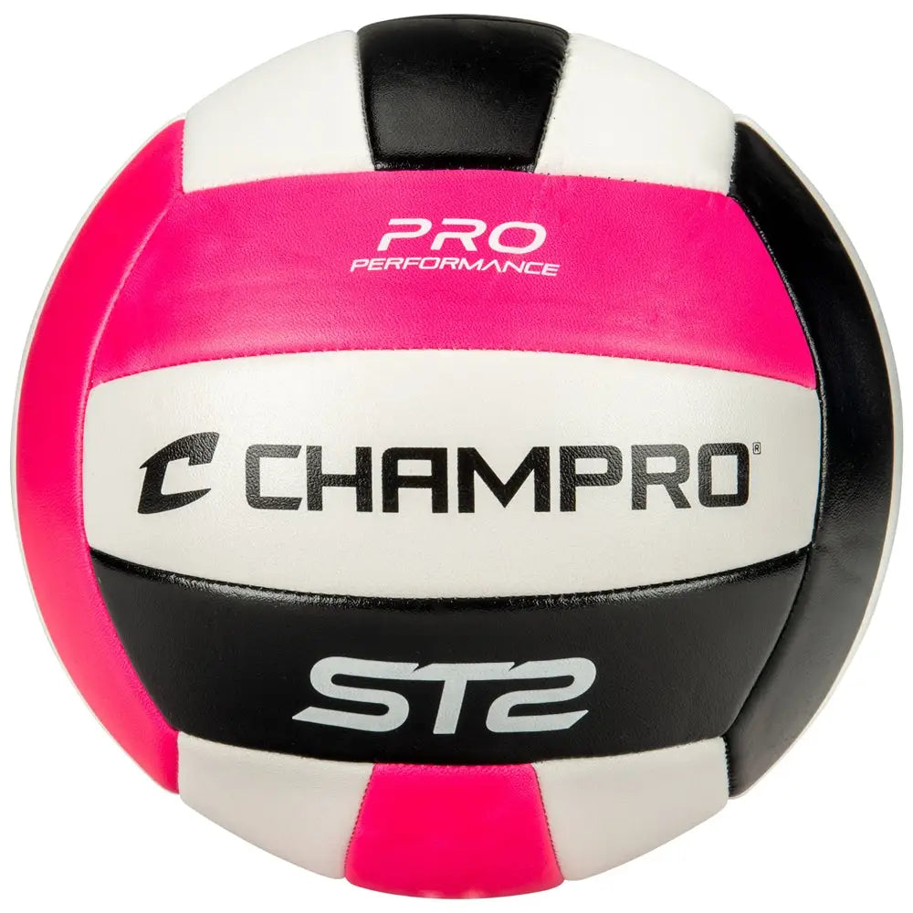 Champro Vbst2 Indoor/outdoor Volleyball - Black Pink