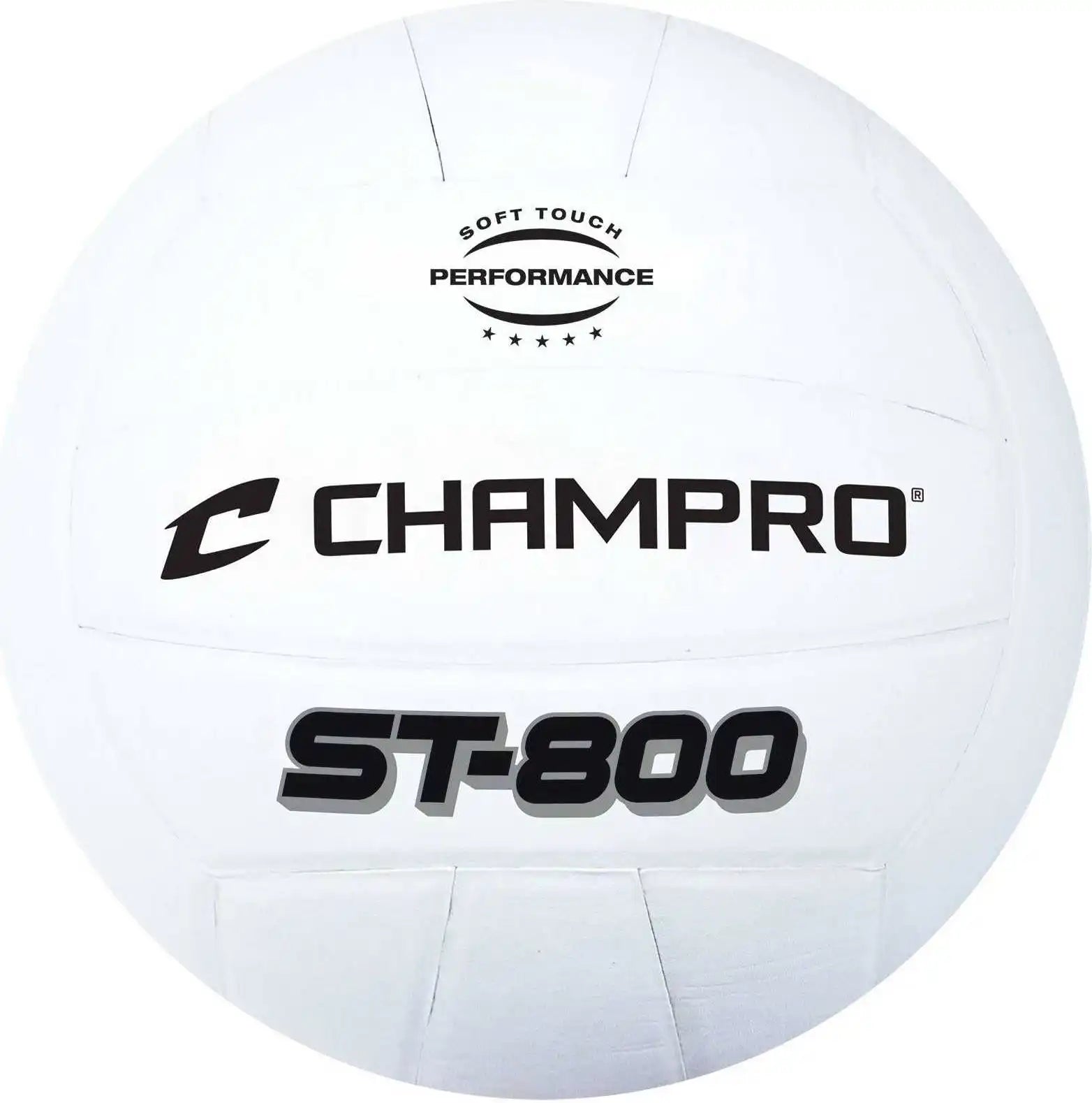 Champro Vbst800 Soft Touch Pro Performance Volleyball - White