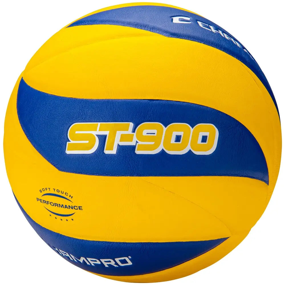 Champro Vbst900 Wave Soft Touch Pro Performance Volleyball - Royal Gold