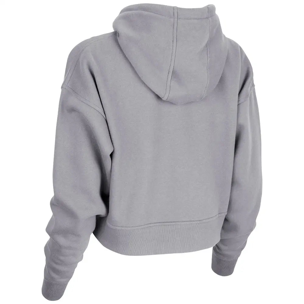 Champro Vfch1 Victory Fleece Women’s Crop Hoodie - Silver
