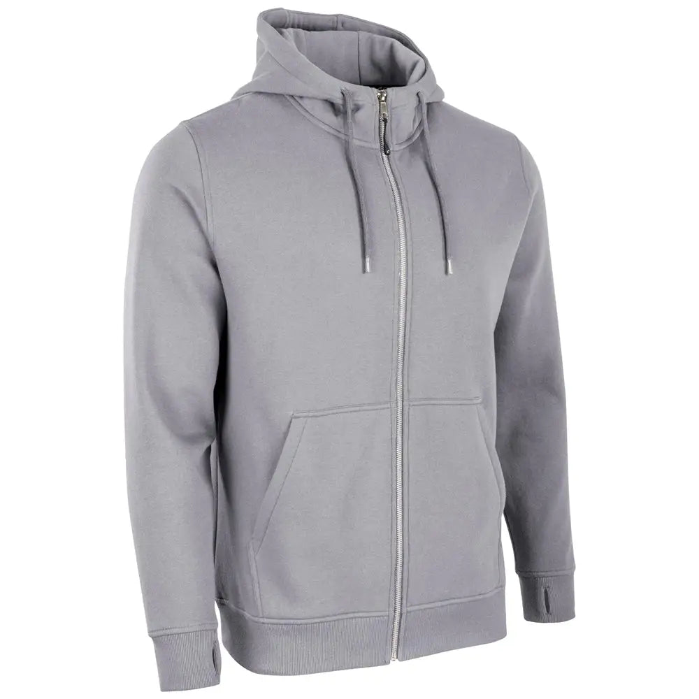 Champro Vfzh1 Victory Fleece Zip Up Hoodie - Silver