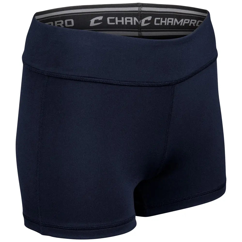 Champro Vs3 Match 3’’ Compression Short - Navy - Girls s
