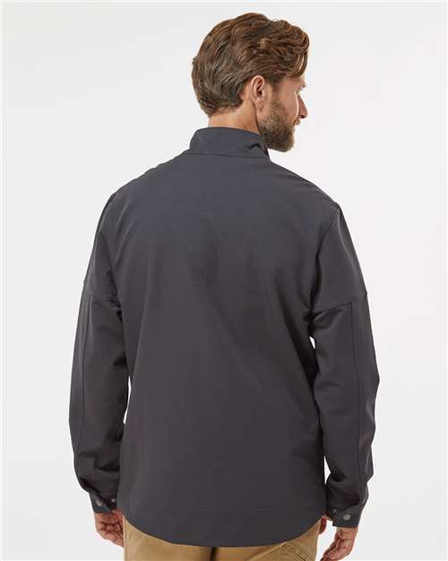Charcoal Ace Woven Stretch Soft Shell Jacket - 5327