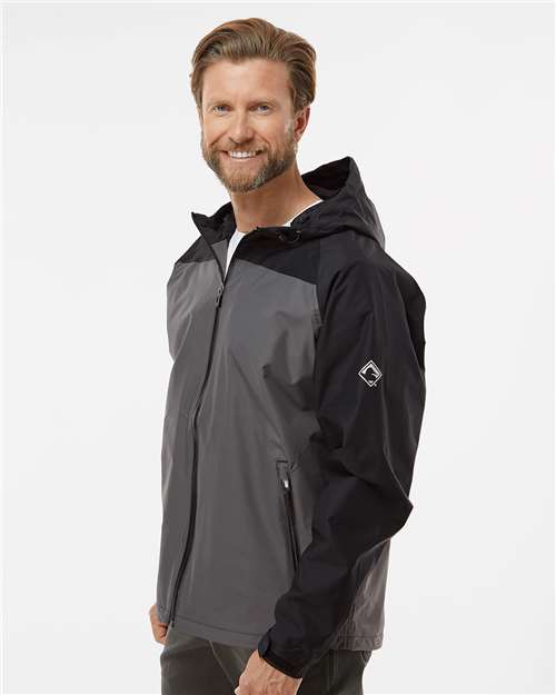 Charcoal/ Black Torrent Waterproof Hooded Jacket - 5335