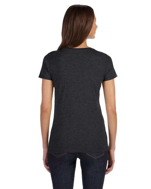 Charcoal/ Black Women&#39;s Eco Blend T-Shirt - ec3800