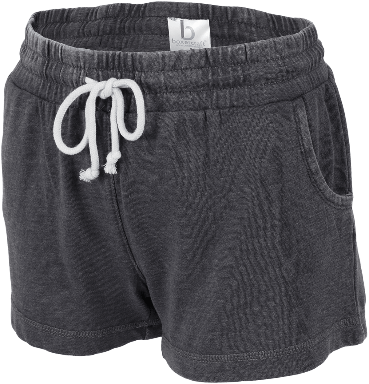 CHARCOAL BOXERCRAFT WOMEN'S  RALLY SHORT  grouped