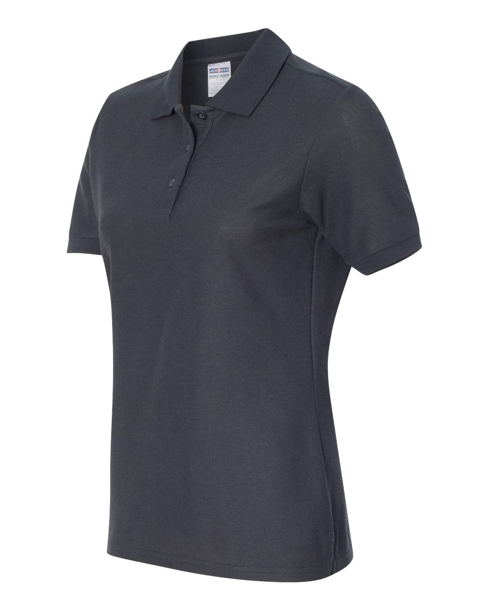 Charcoal Grey Women's Easy Care Piqué Polo - 537WR