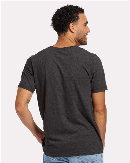 Charcoal Heather Basic Crew T-Shirt - BM2103