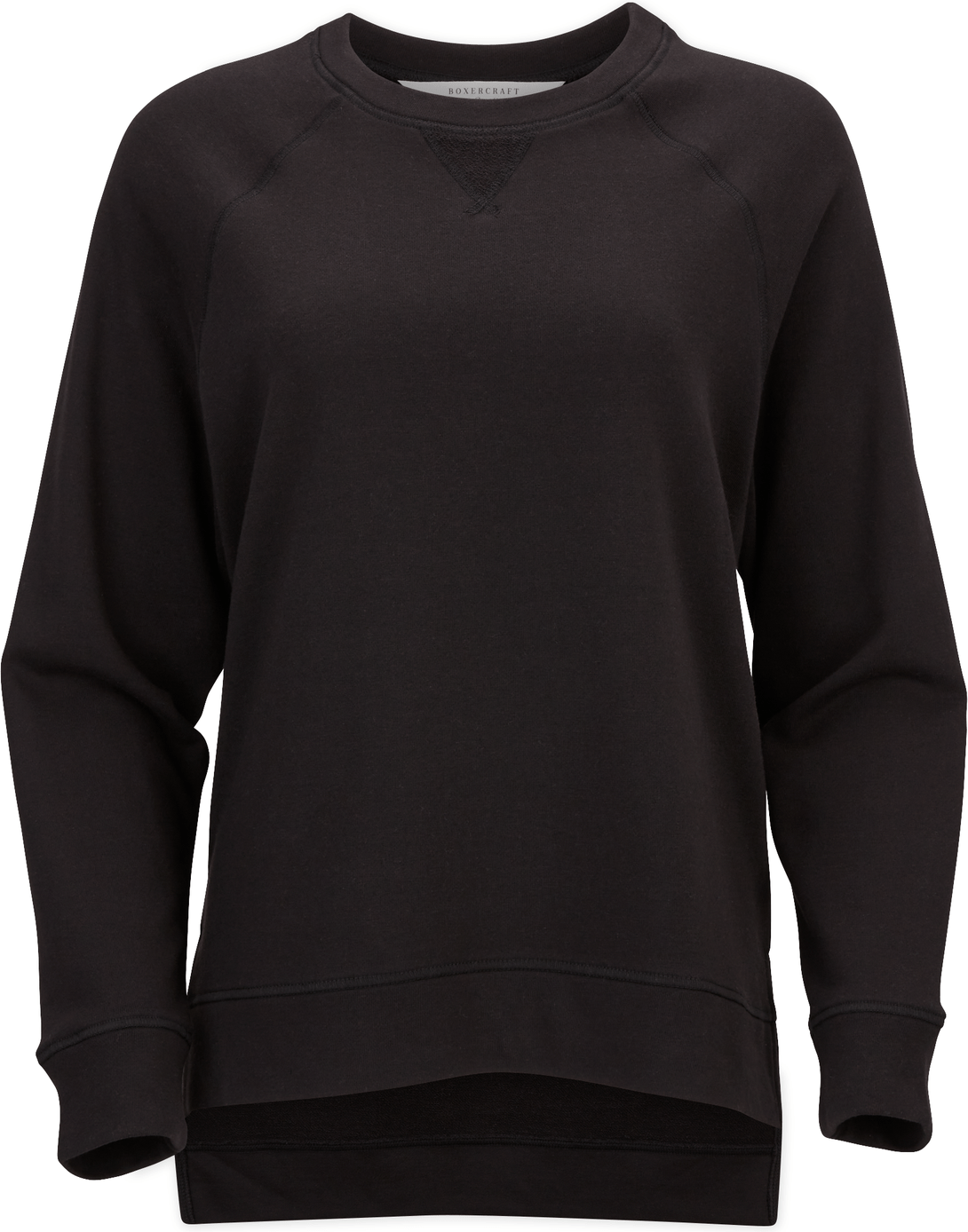 CHARCOAL HEATHER BOXERCRAFT HARLOW TERRY PULLOVER  grouped