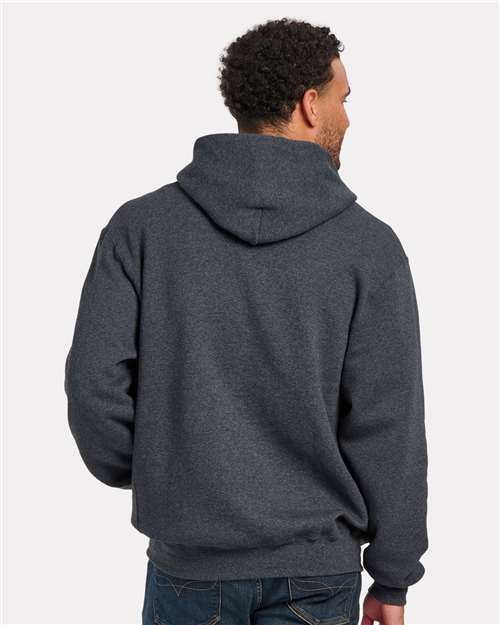 Charcoal Heather Fleece Hooded Pullover - BM5302