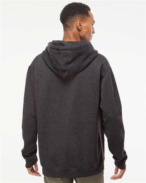 Charcoal Heather Heavyweight Hooded Sweatshirt - IND4000