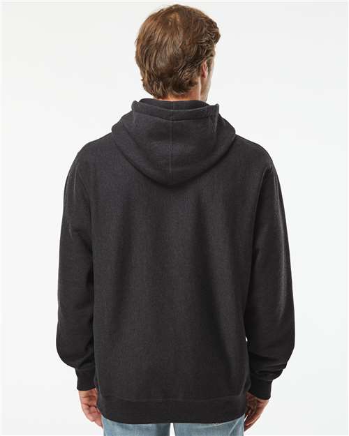 Charcoal Heather Legend - Premium Heavyweight Cross-Grain Hooded Sweatshirt - IND5000P