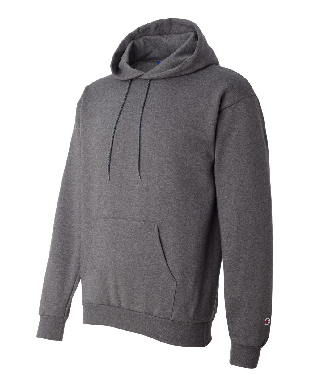 Charcoal Heather Powerblend® Hooded Sweatshirt - S700