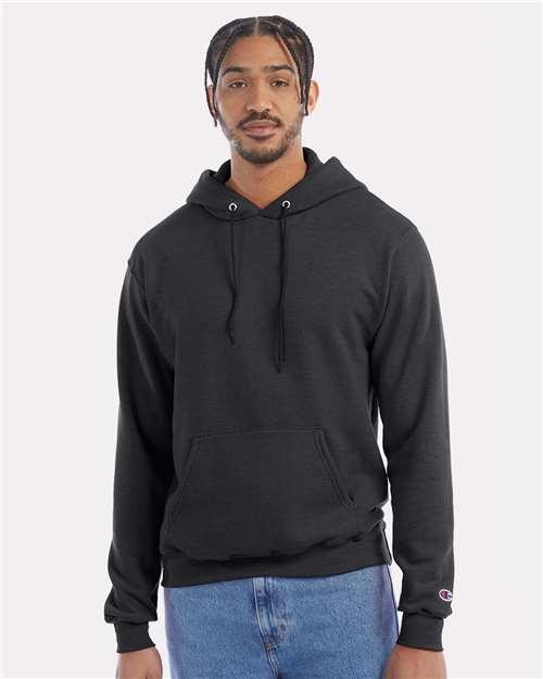 Charcoal Heather Powerblend® Hooded Sweatshirt - S700