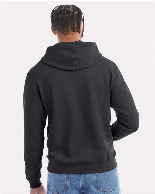 Charcoal Heather Powerblend® Hooded Sweatshirt - S700