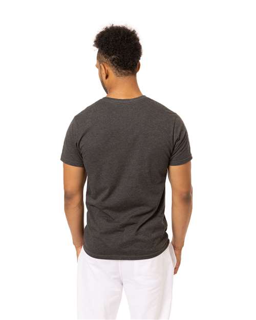 Charcoal Heather Unisex Committed CVC T-Shirt - EC1090