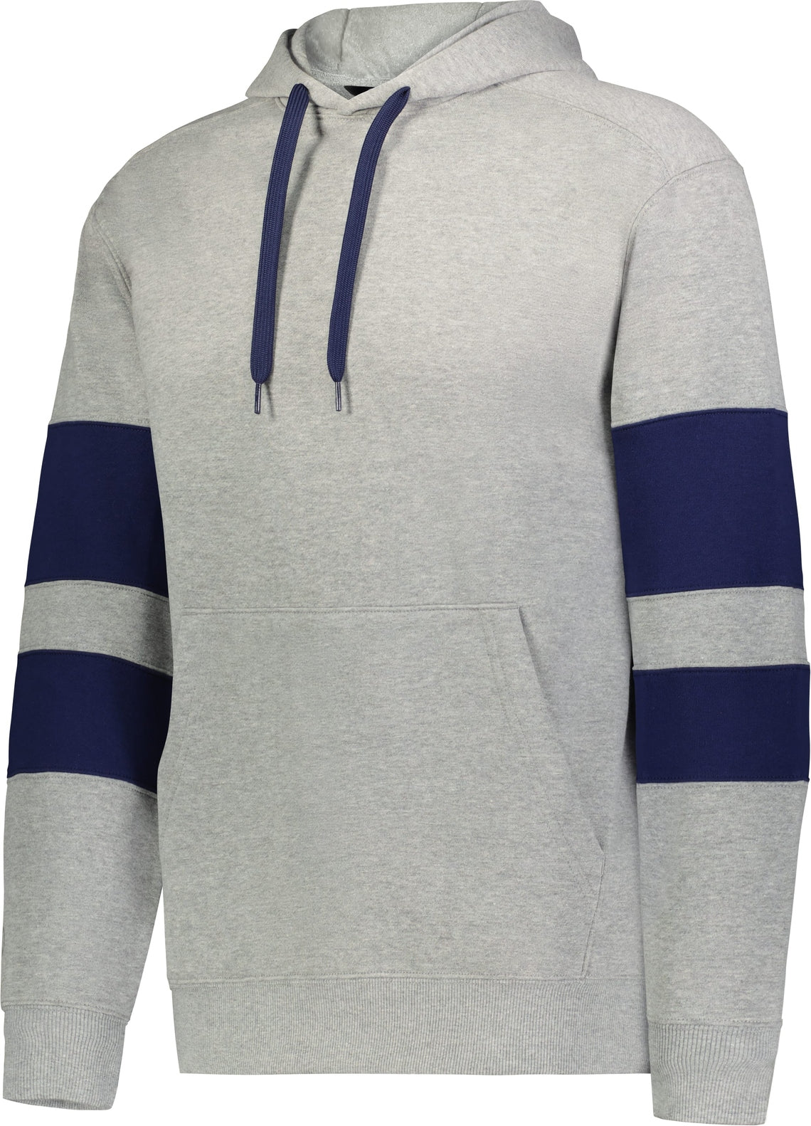 CHARCOAL HEATHER/NAVY JACKSON WAY HOODIE