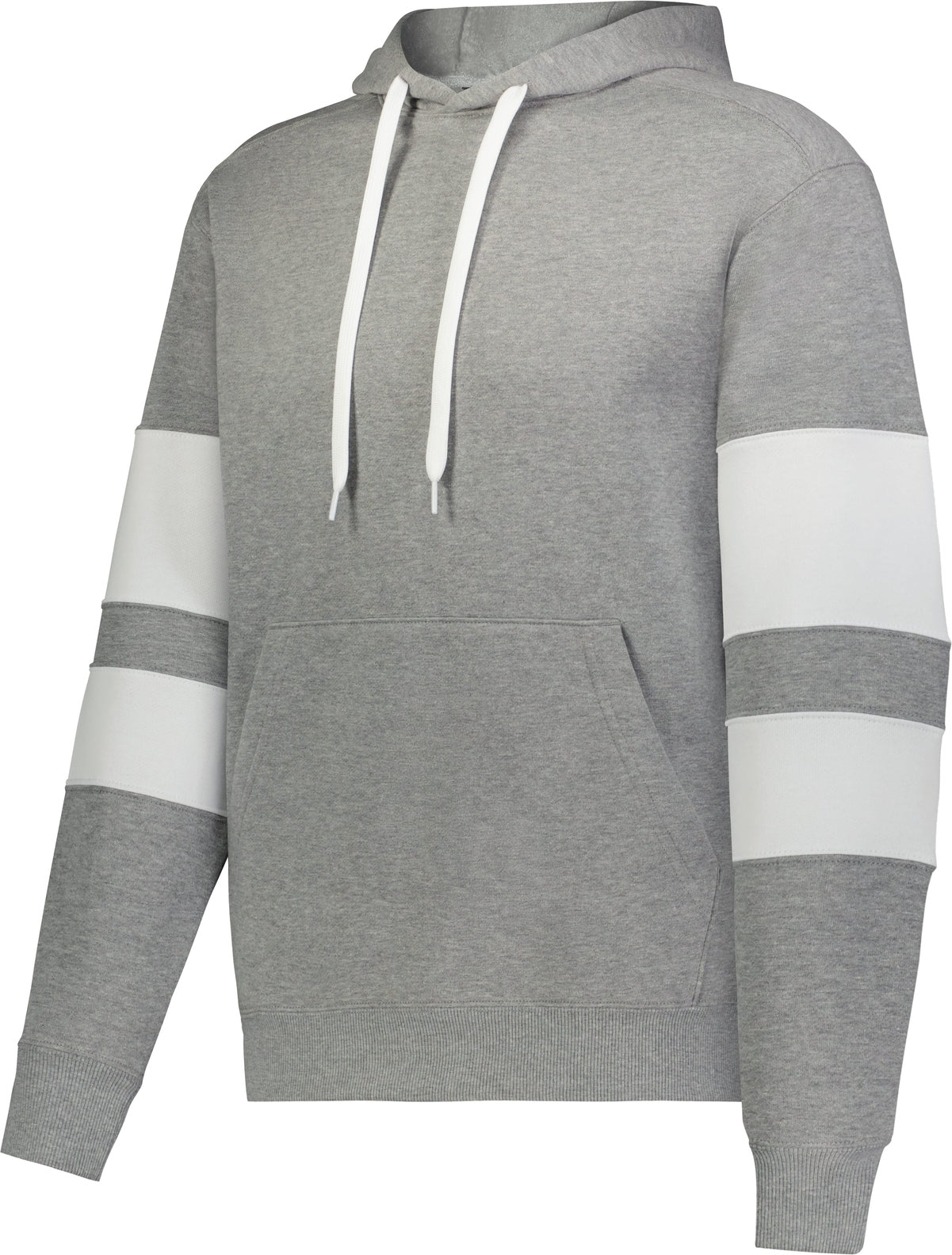 CHARCOAL HEATHER/WHITE JACKSON WAY HOODIE