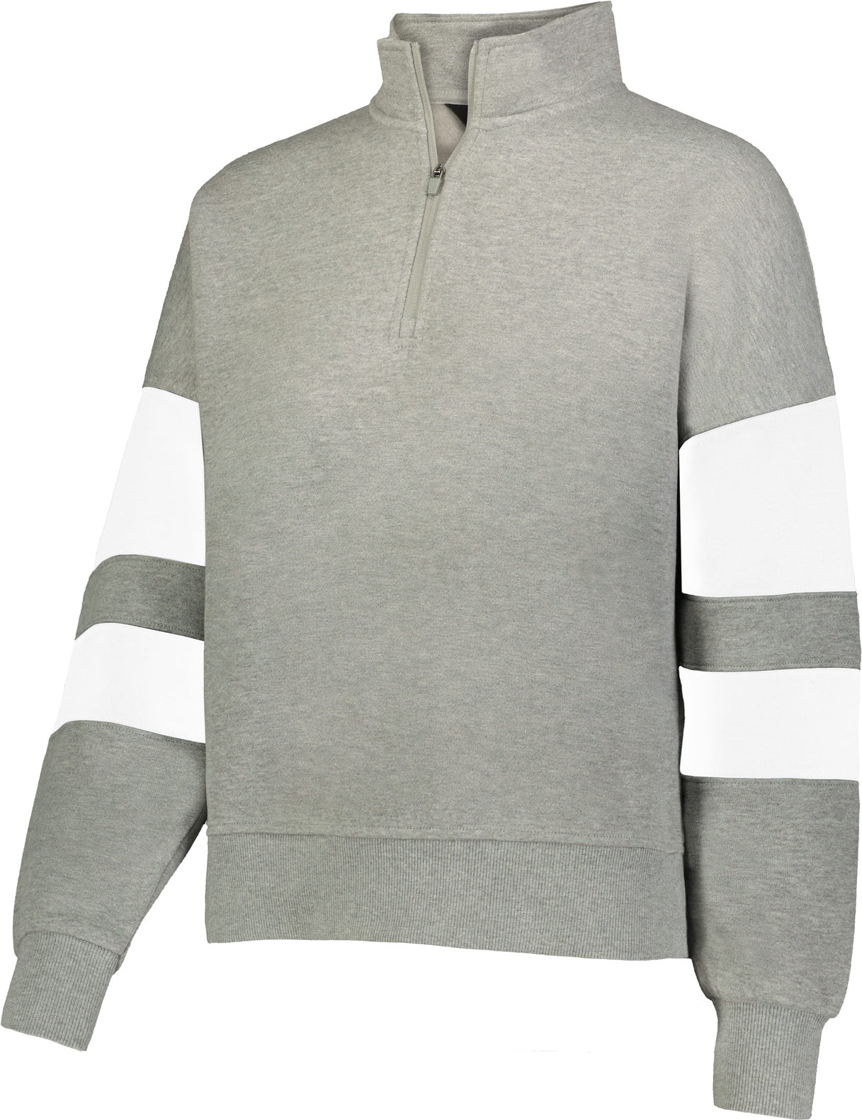 CHARCOAL HEATHER/WHITE JACKSON WAY LDS PULLOVER