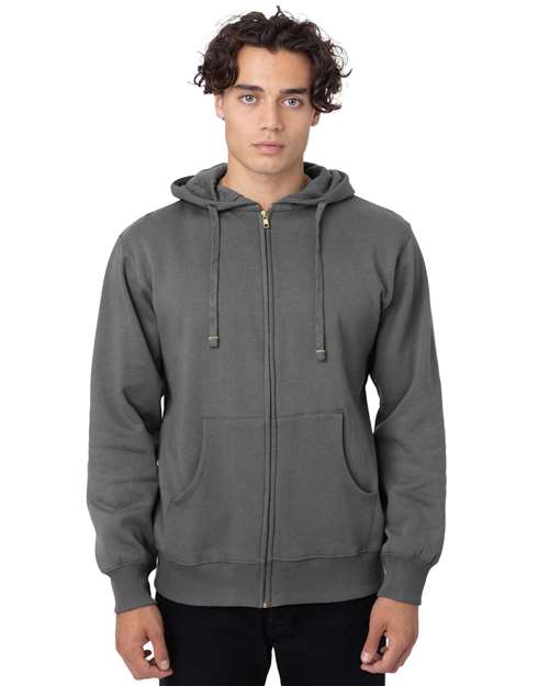 Charcoal Heritage Full-Zip Hooded Sweatshirt - EC5650