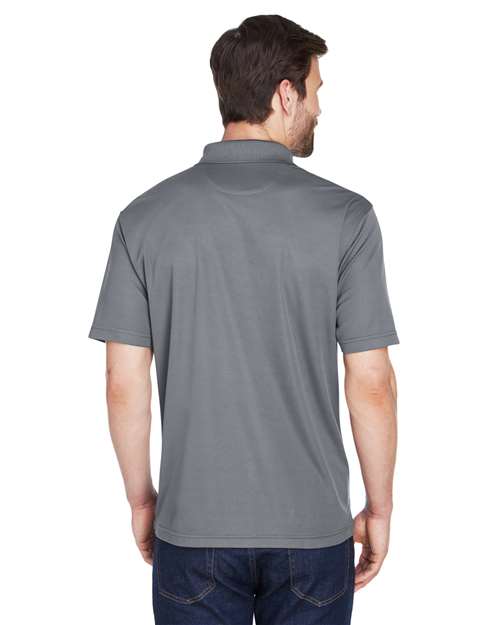 Charcoal Men&#39;s Cool &amp; Dry Mesh Piqué Polo - 8210