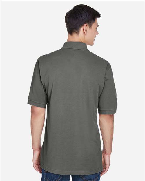 Charcoal Men&#39;s Easy Blend™ Polo - M265