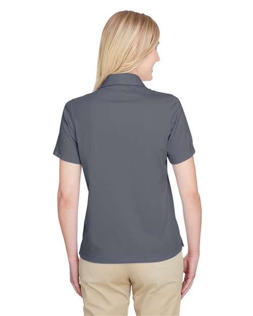 Charcoal/ Navy Women&#39;s Cavalry Twill Performance Polo - UC102W