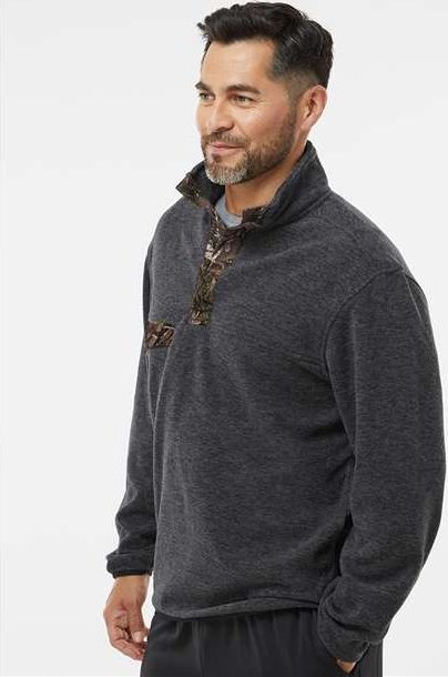 Charcoal Realtree Xtra Denali Mountain Fleece Pullover - 7352