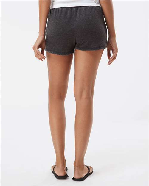 Charcoal Women’s Enzyme-Washed Rally Shorts - K11