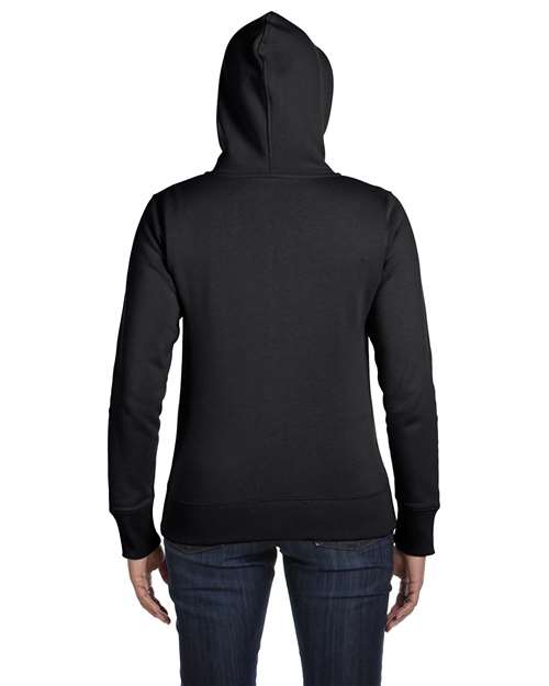 Charcoal Women's Full-Zip Hooded Sweatshirt - ec4501