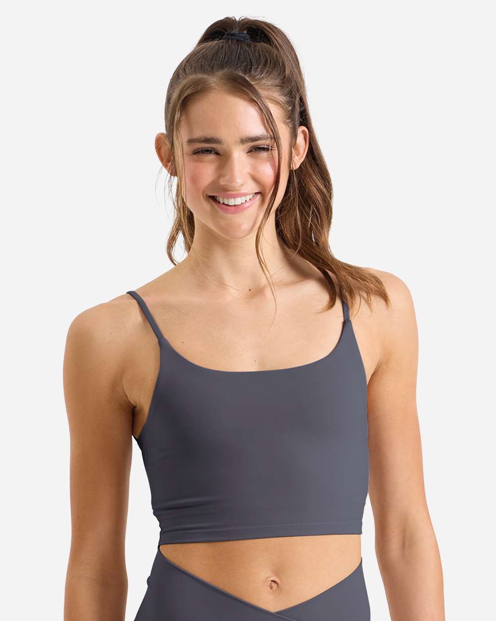 Charcoal Women's Luxe Bra - TD650
