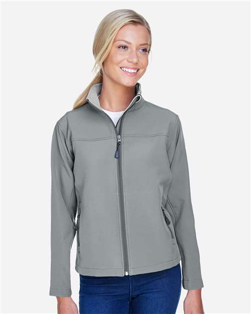Charcoal Women&#39;s Soft Shell Jacket - D995W