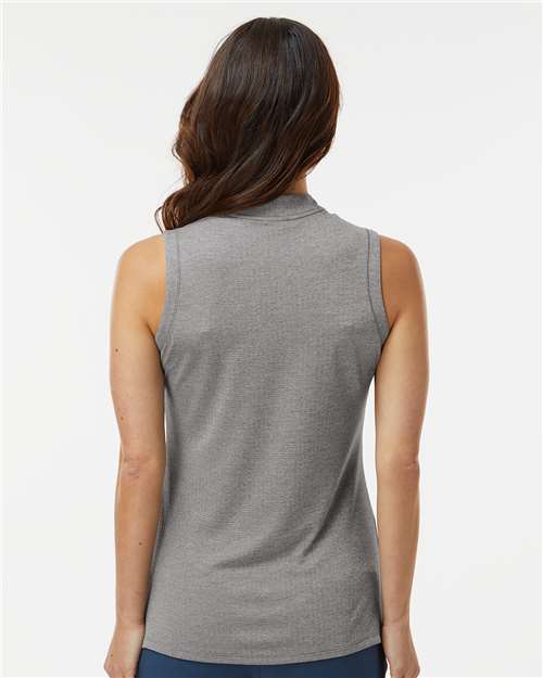 Charcoal Women&#39;s Ultimate365 Textured Sleeveless Shirt - A1001