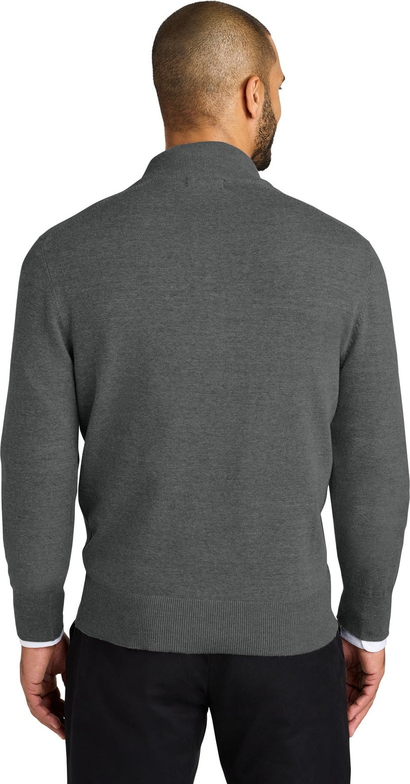 CharcoalHt Port Authority Easy Care 1/4-Zip Sweater SW2900