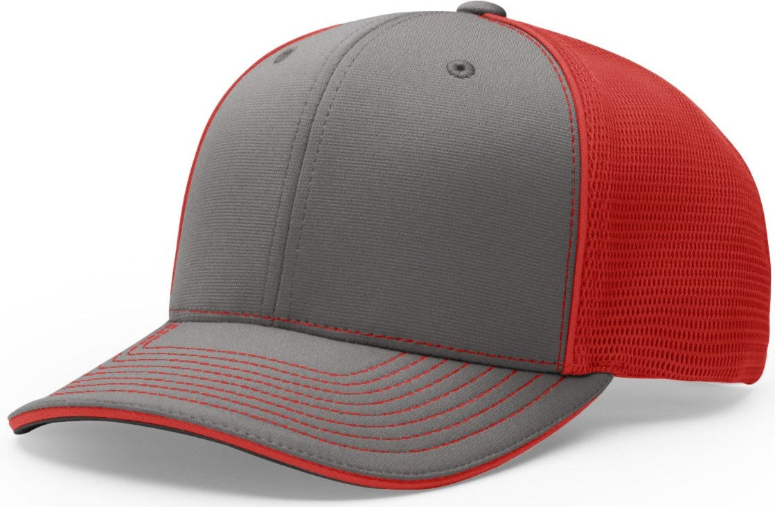 Charcoal/Red Pulse Sportmesh R-Flex