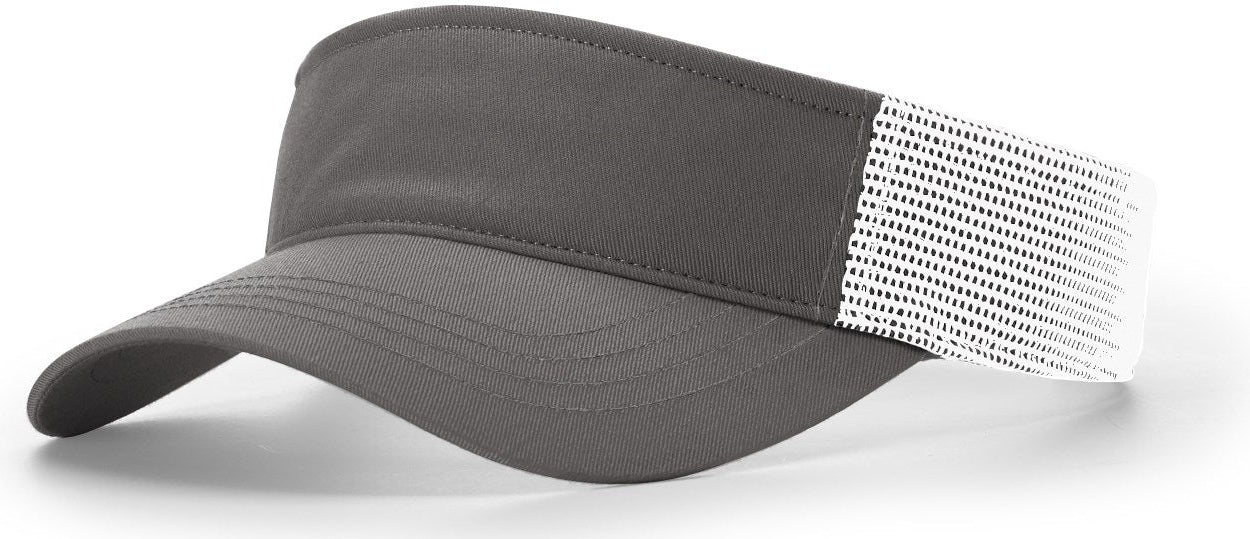 Charcoal/White Trucker Visor