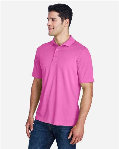 Charity Pink Men&#39;s Origin Performance Piqué Polo - 88181