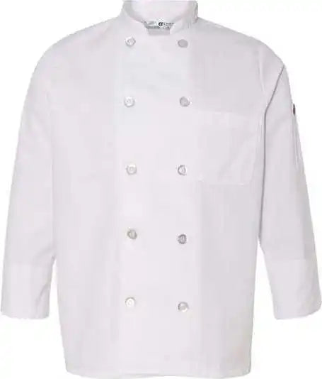 Chef Designs 0401 Women’s Ten Button Coat White
